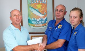 OMR Ambulans baat by Gansbaai Marine